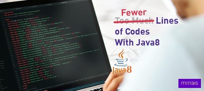 Java8 with fewer lines